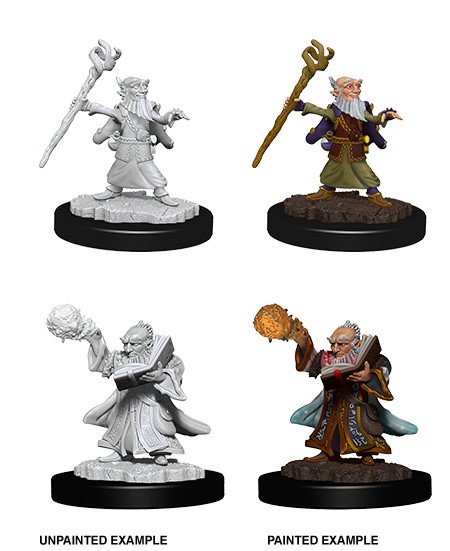 D&D Nolzur's Marvelous Miniatures: Gnome Wizard Minatures Wizkids Games    | Red Claw Gaming