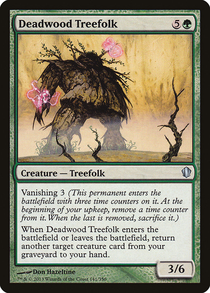 Deadwood Treefolk [Commander 2013] MTG Single Magic: The Gathering    | Red Claw Gaming