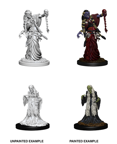 D&D Nolzur's Marvelous Miniatures: Green & Night Hag Minatures Wizkids Games    | Red Claw Gaming