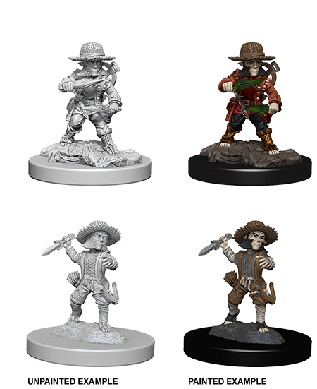 Pathfinder Battles Deep Cuts: Male Halfling Rogue Minatures Wizkids Games    | Red Claw Gaming