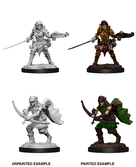 Pathfinder Battles Deep Cuts: Female Half-Elf Ranger Minatures Wizkids Games    | Red Claw Gaming