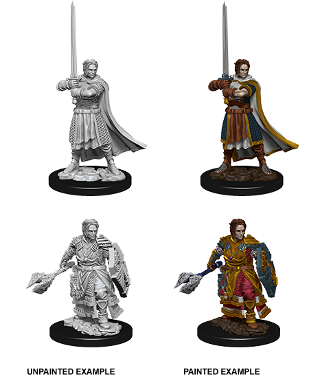 D&D Nolzur's Marvelous Miniatures: Human Cleric Minatures Wizkids Games    | Red Claw Gaming