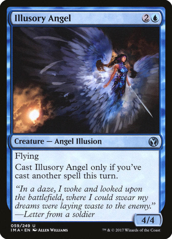 Illusory Angel [Iconic Masters] MTG Single Magic: The Gathering    | Red Claw Gaming
