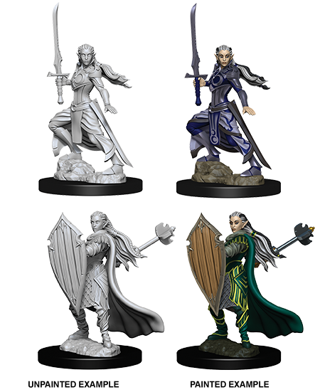 D&D Nolzur's Marvelous Miniatures: Elf Paladin Minatures Wizkids Games    | Red Claw Gaming