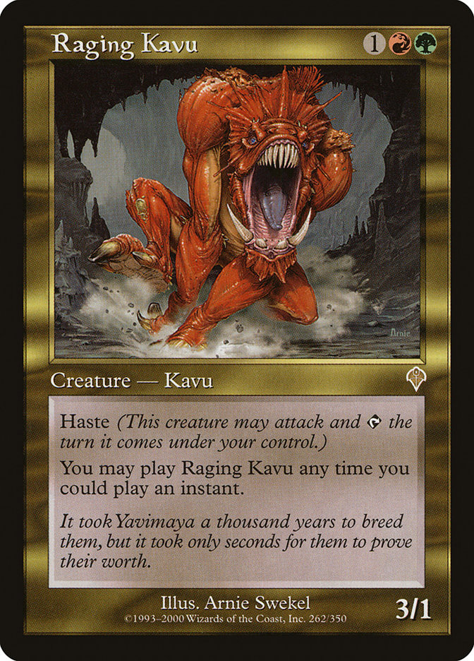 Raging Kavu [Invasion] MTG Single Magic: The Gathering    | Red Claw Gaming