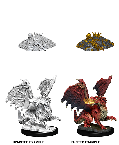 D&D Nolzur's Marvelous Miniatures: Red Dragon Wyrmling Minatures Wizkids Games    | Red Claw Gaming