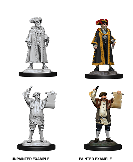 WizKids Deep Cuts: Mayor & Town Crier Minatures Wizkids Games    | Red Claw Gaming