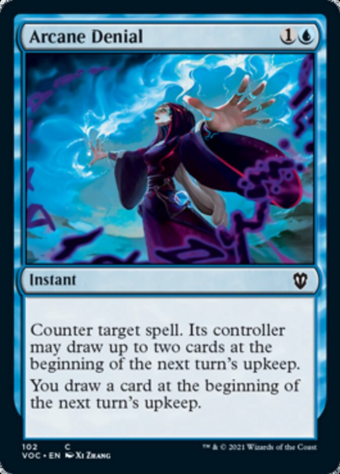Arcane Denial [Innistrad: Crimson Vow Commander] MTG Single Magic: The Gathering    | Red Claw Gaming