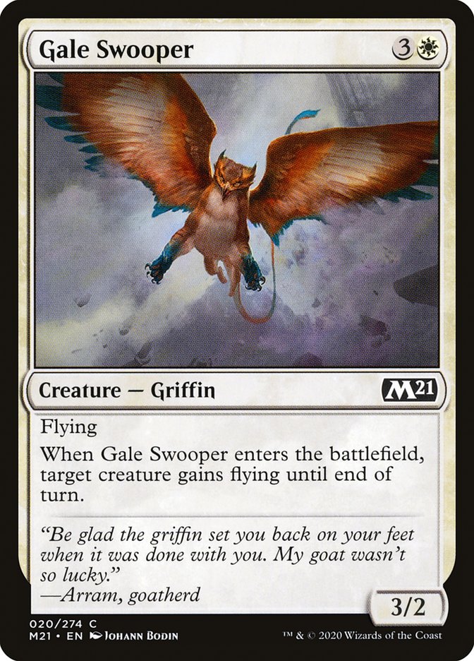 Gale Swooper [Core Set 2021] MTG Single Magic: The Gathering    | Red Claw Gaming