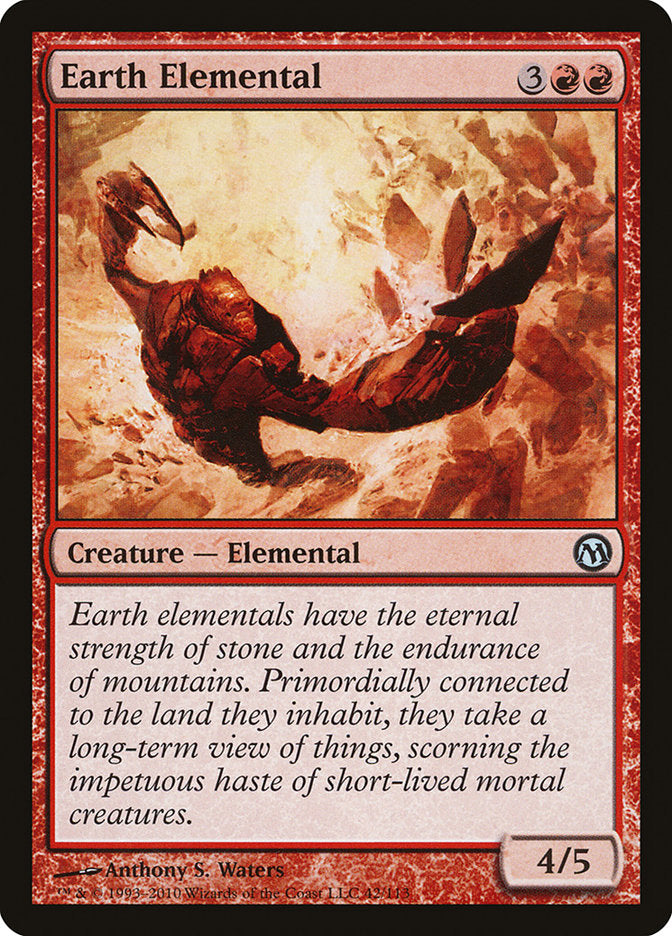 Earth Elemental [Duels of the Planeswalkers] MTG Single Magic: The Gathering    | Red Claw Gaming