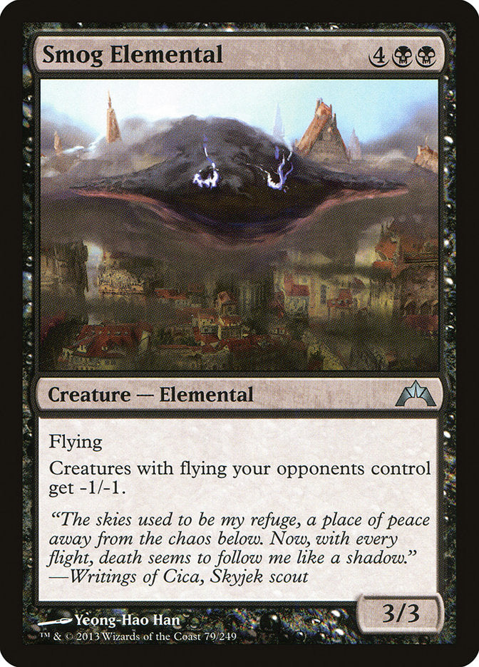 Smog Elemental [Gatecrash] MTG Single Magic: The Gathering    | Red Claw Gaming