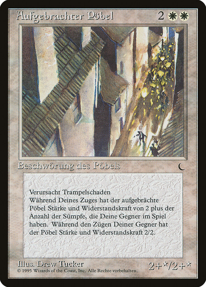 Angry Mob (German) - Aufgebrachter Pobel" [Renaissance] MTG Single Magic: The Gathering    | Red Claw Gaming