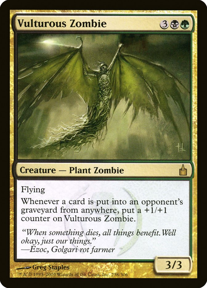 Vulturous Zombie [Ravnica: City of Guilds] MTG Single Magic: The Gathering    | Red Claw Gaming
