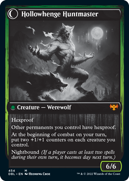 Avabruck Caretaker // Hollowhenge Huntmaster [Innistrad: Double Feature] MTG Single Magic: The Gathering    | Red Claw Gaming