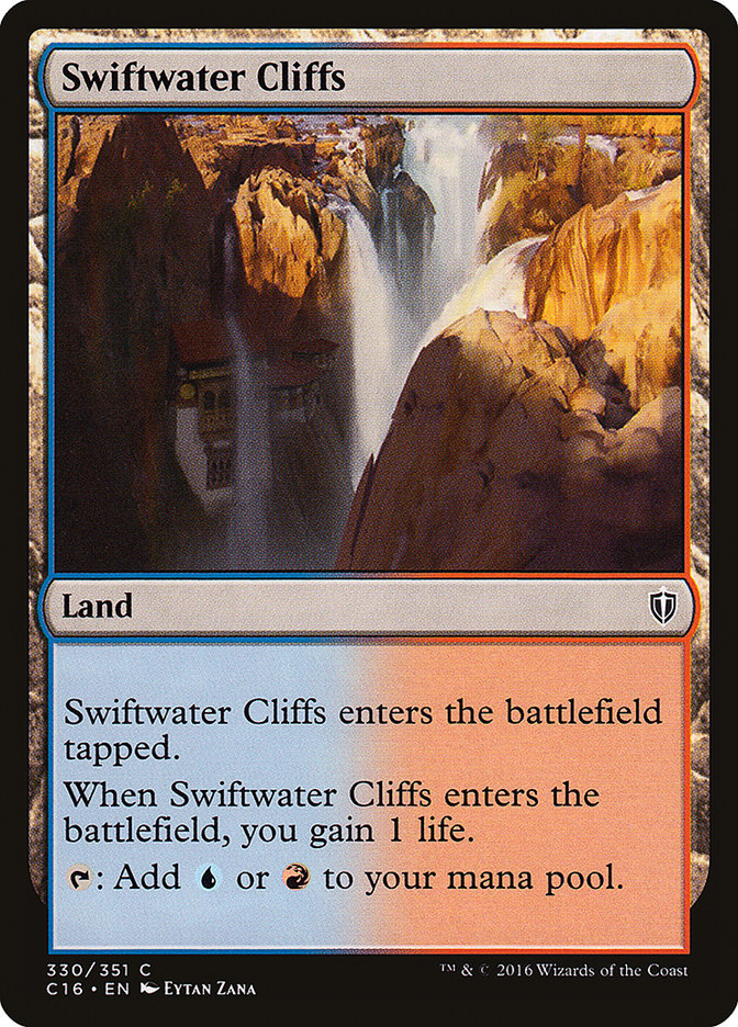 Swiftwater Cliffs [Commander 2016] MTG Single Magic: The Gathering    | Red Claw Gaming