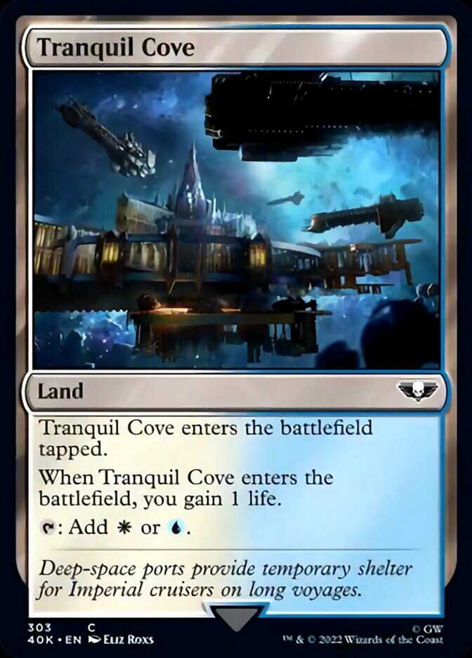Tranquil Cove [Warhammer 40,000] MTG Single Magic: The Gathering    | Red Claw Gaming