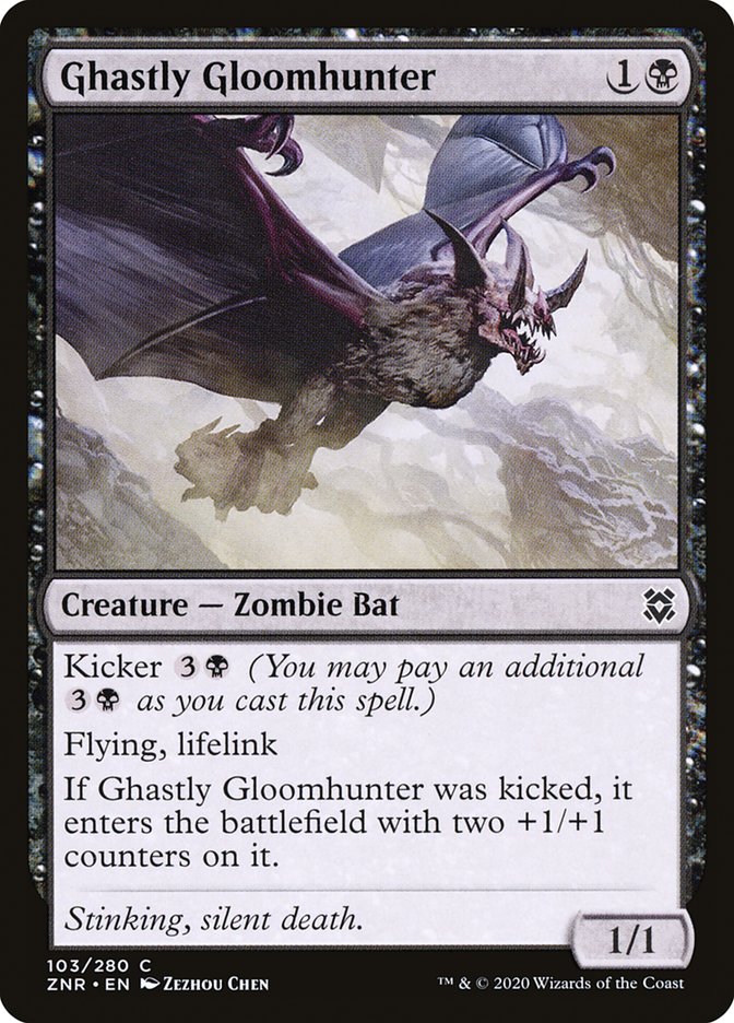 Ghastly Gloomhunter [Zendikar Rising] MTG Single Magic: The Gathering    | Red Claw Gaming
