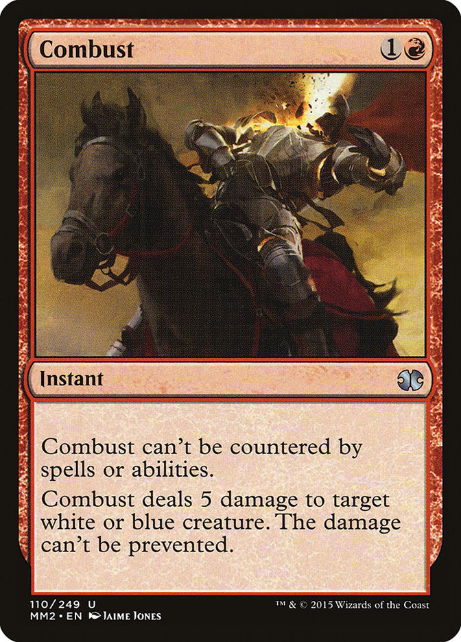 Combust [Modern Masters 2015] MTG Single Magic: The Gathering    | Red Claw Gaming