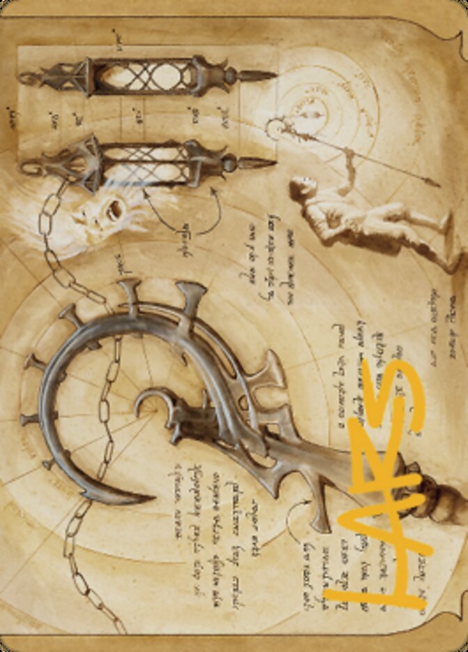 Soul-Guide Lantern Art Card (Gold-Stamped Signature) [The Brothers' War Art Series] MTG Single Magic: The Gathering    | Red Claw Gaming