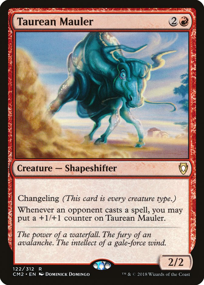 Taurean Mauler [Commander Anthology Volume II] MTG Single Magic: The Gathering    | Red Claw Gaming