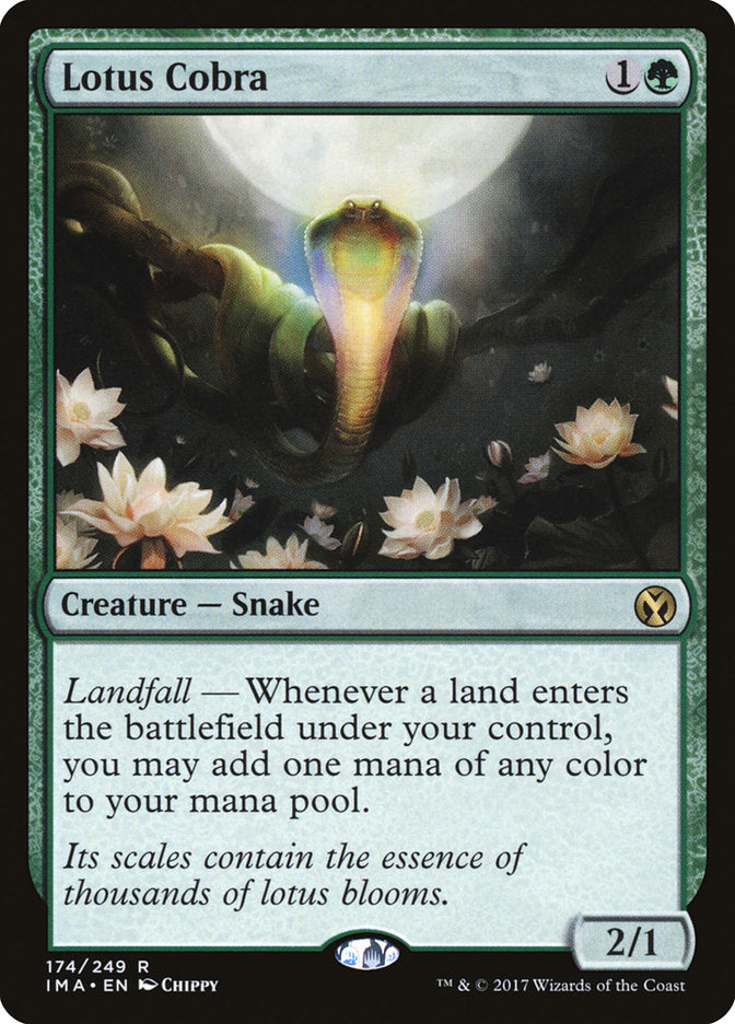 Lotus Cobra [Iconic Masters] MTG Single Magic: The Gathering    | Red Claw Gaming