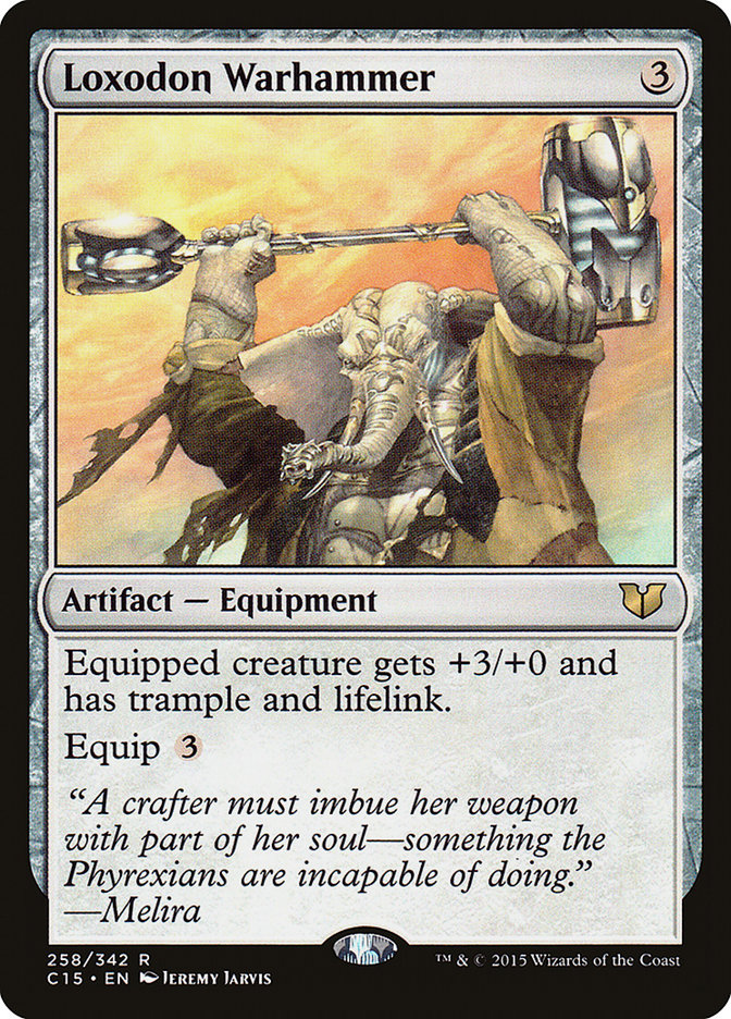Loxodon Warhammer [Commander 2015] MTG Single Magic: The Gathering    | Red Claw Gaming