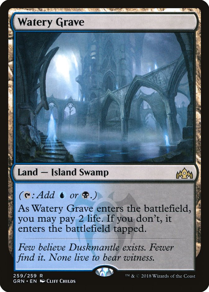 Watery Grave [Guilds of Ravnica] MTG Single Magic: The Gathering    | Red Claw Gaming