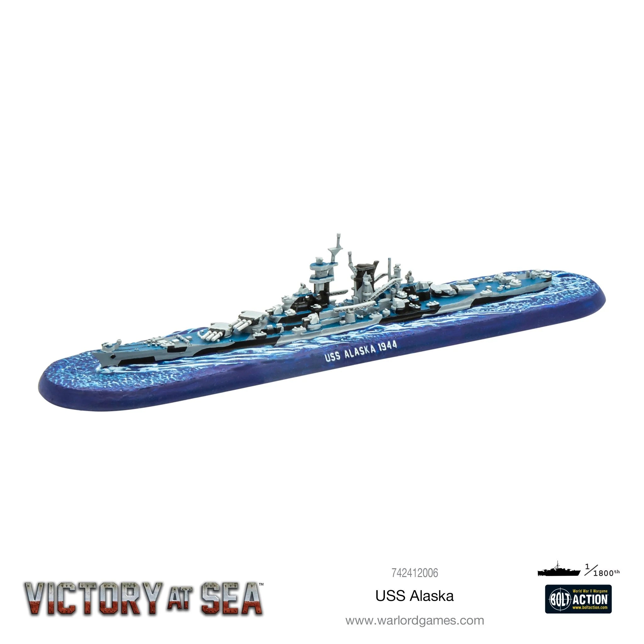 Victory At Sea USS Alaska Victory at Sea Warlord Games    | Red Claw Gaming