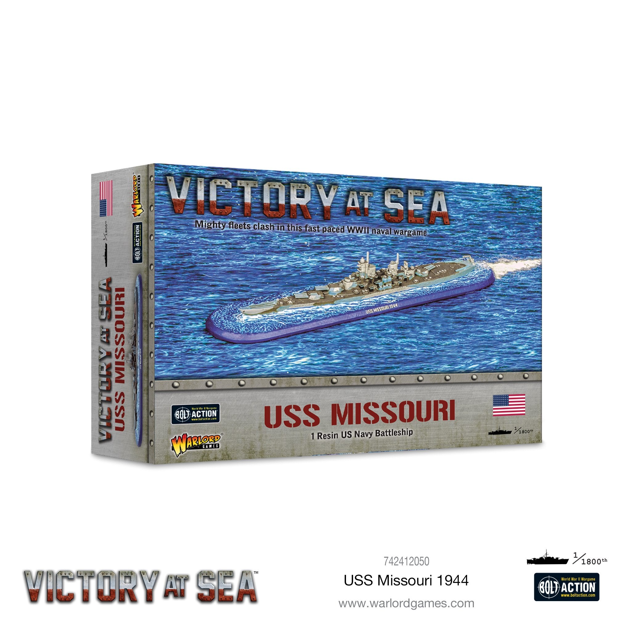 Victory At Sea USS Missouri Victory at Sea Warlord Games    | Red Claw Gaming