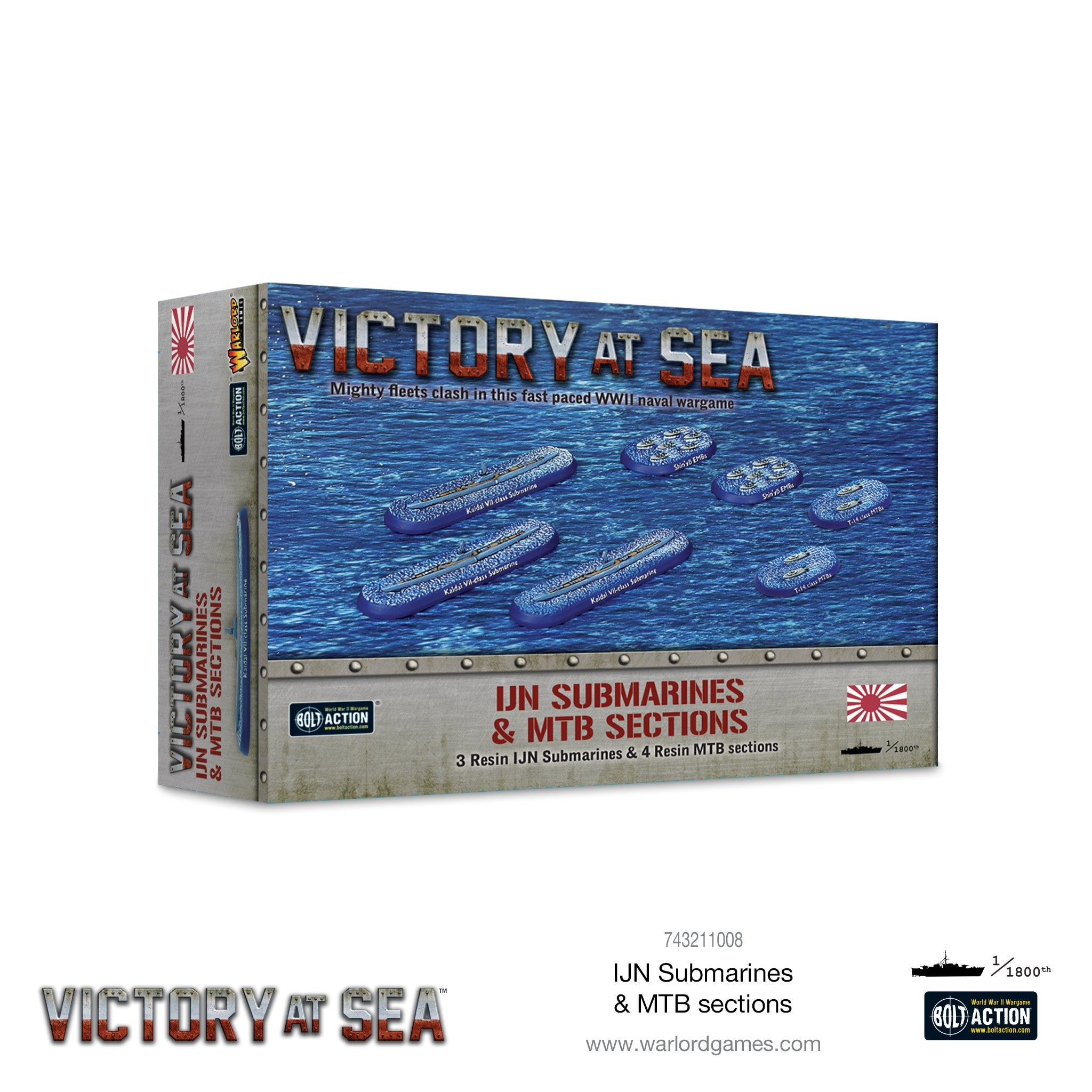 Victory at Sea - IJN Submarines & MTB sections Victory at Sea Warlord Games    | Red Claw Gaming