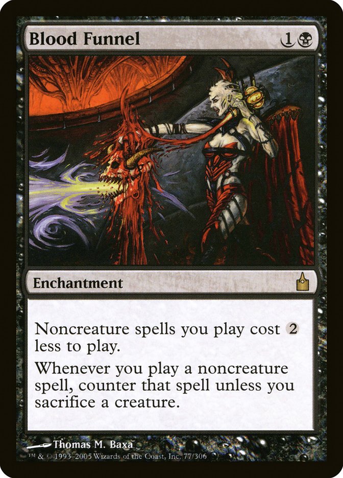 Blood Funnel [Ravnica: City of Guilds] MTG Single Magic: The Gathering    | Red Claw Gaming