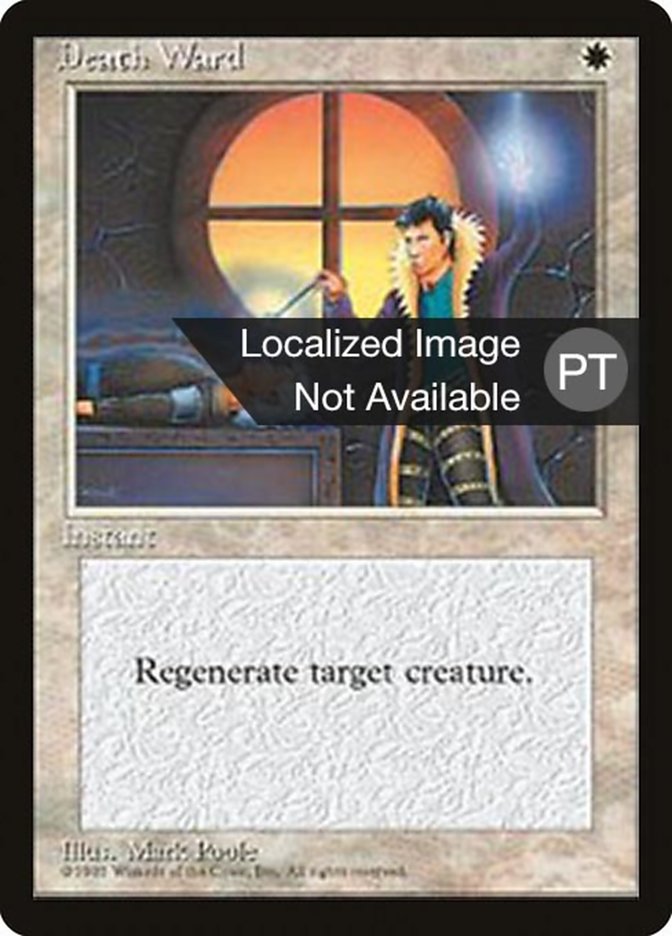 Death Ward [Fourth Edition (Foreign Black Border)] MTG Single Magic: The Gathering    | Red Claw Gaming