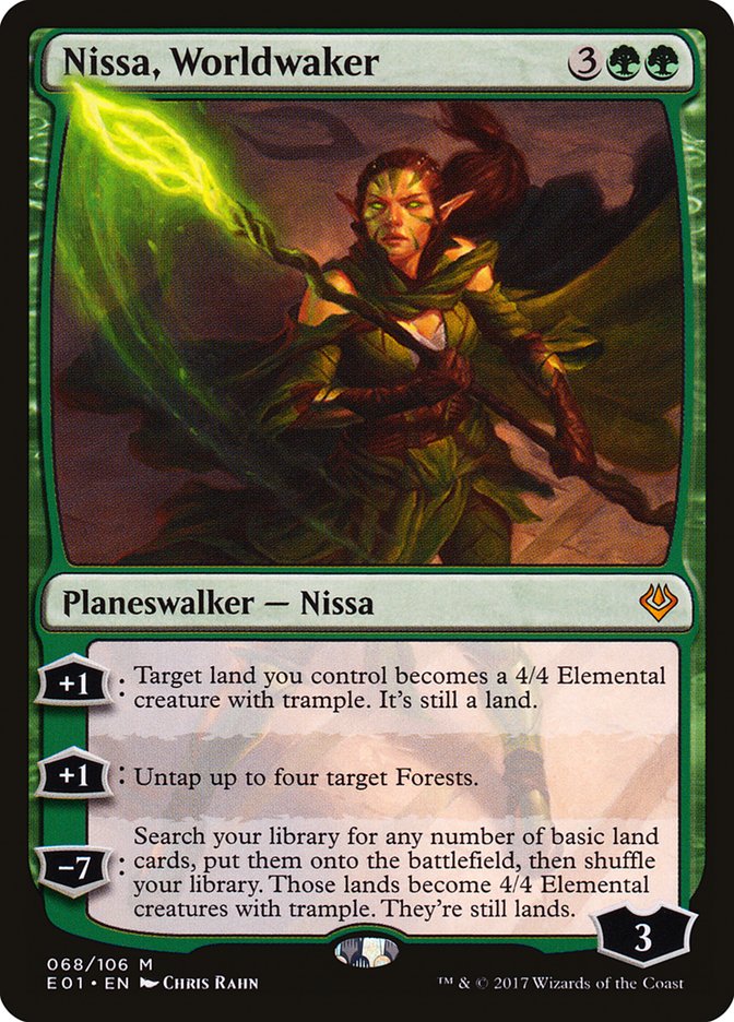 Nissa, Worldwaker [Archenemy: Nicol Bolas] MTG Single Magic: The Gathering    | Red Claw Gaming