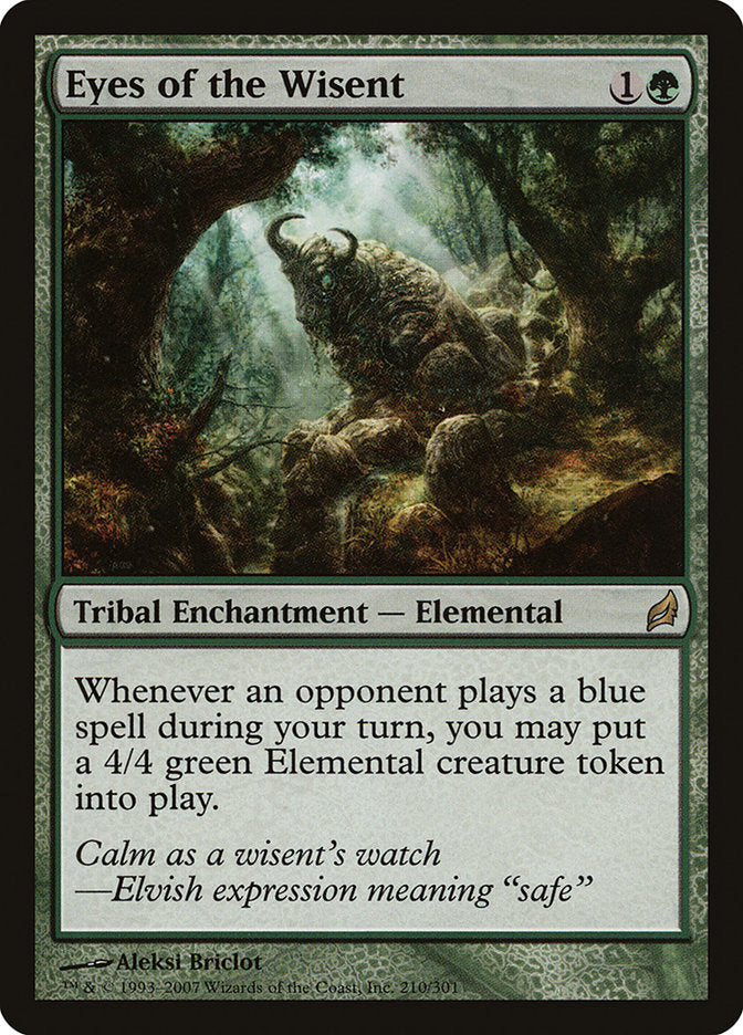 Eyes of the Wisent [Lorwyn] MTG Single Magic: The Gathering    | Red Claw Gaming