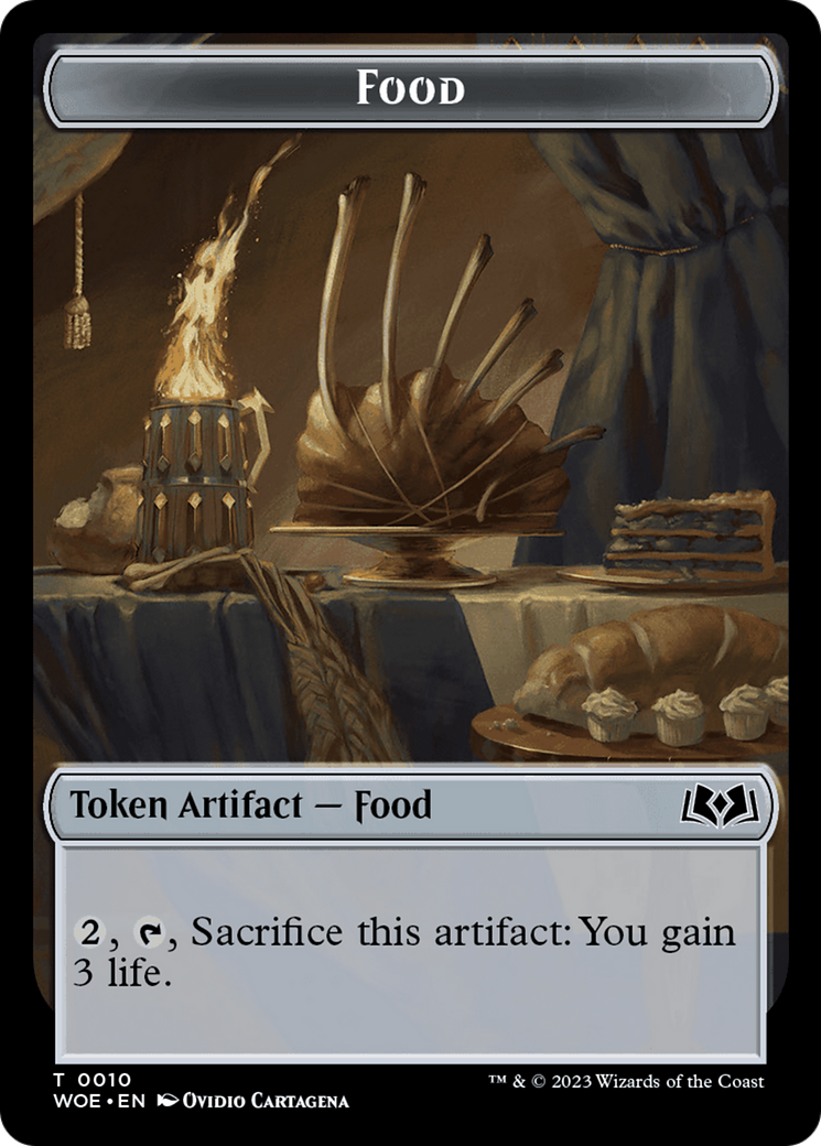 Food (0010) Token [Wilds of Eldraine Tokens] MTG Single Magic: The Gathering    | Red Claw Gaming
