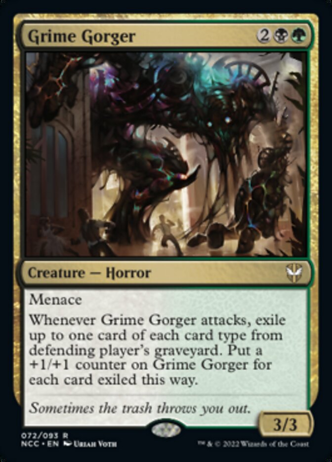 Grime Gorger [Streets of New Capenna Commander] MTG Single Magic: The Gathering    | Red Claw Gaming