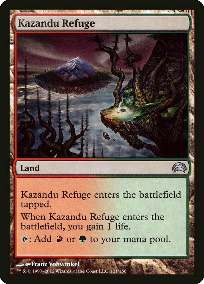 Kazandu Refuge [Planechase 2012] MTG Single Magic: The Gathering    | Red Claw Gaming