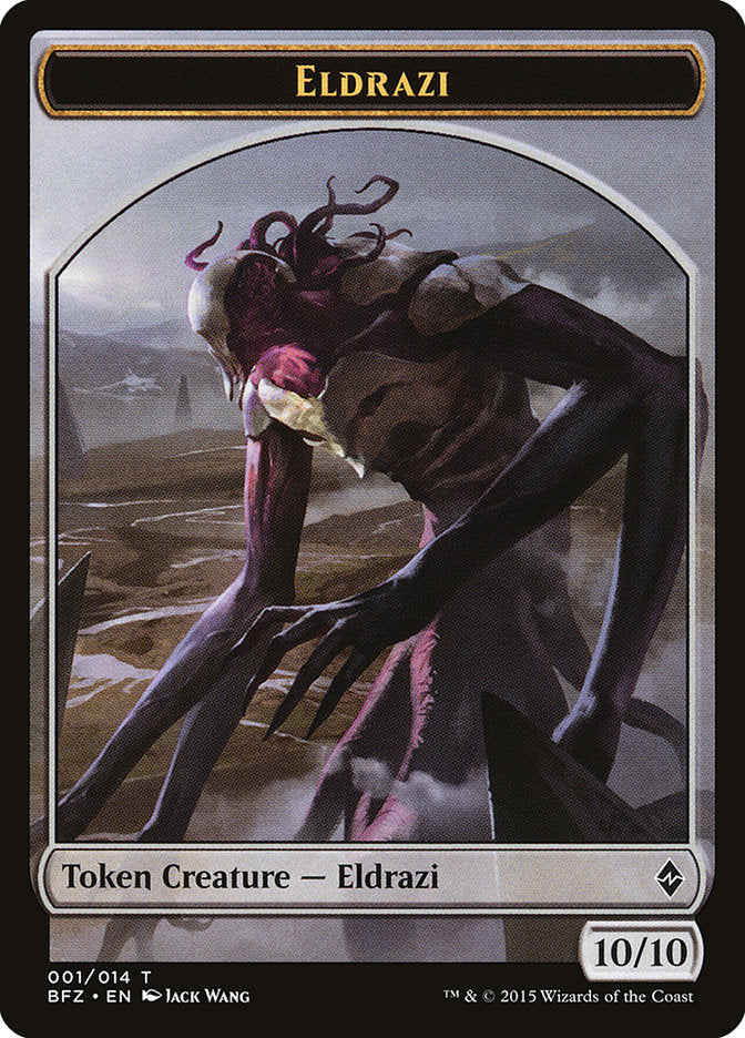 Eldrazi Token [Battle for Zendikar Tokens] MTG Single Magic: The Gathering    | Red Claw Gaming
