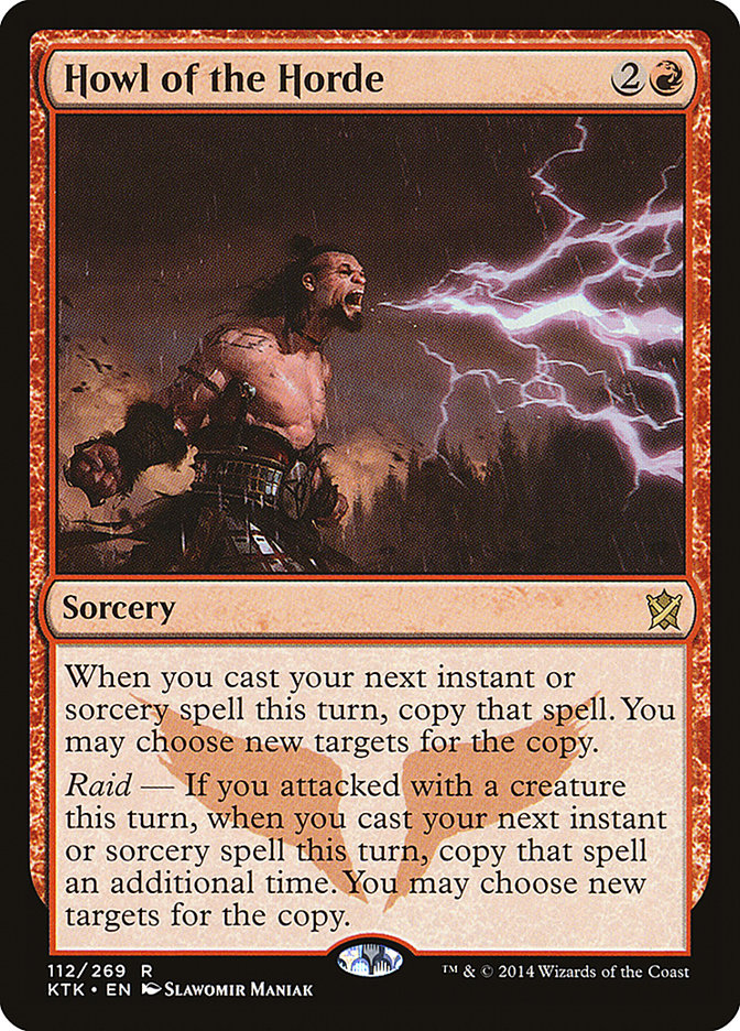 Howl of the Horde [Khans of Tarkir] MTG Single Magic: The Gathering    | Red Claw Gaming