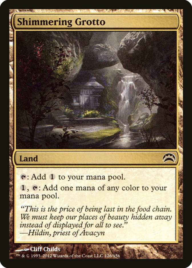 Shimmering Grotto [Planechase 2012] MTG Single Magic: The Gathering    | Red Claw Gaming