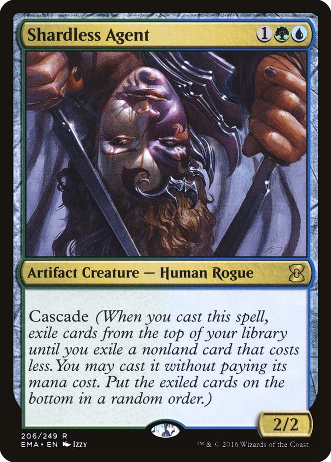Shardless Agent [Eternal Masters] MTG Single Magic: The Gathering    | Red Claw Gaming