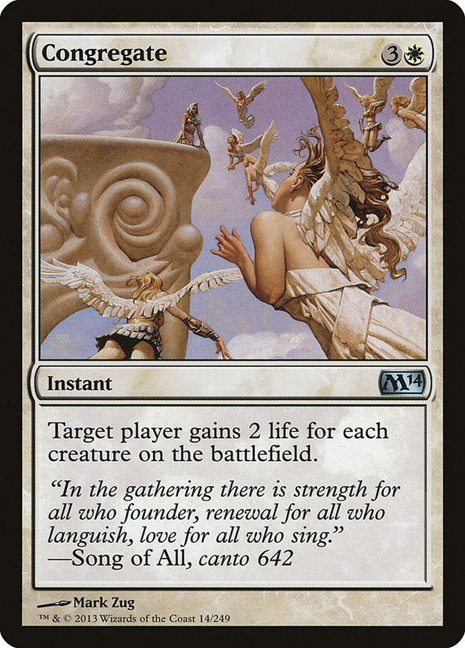 Congregate [Magic 2014] MTG Single Magic: The Gathering    | Red Claw Gaming