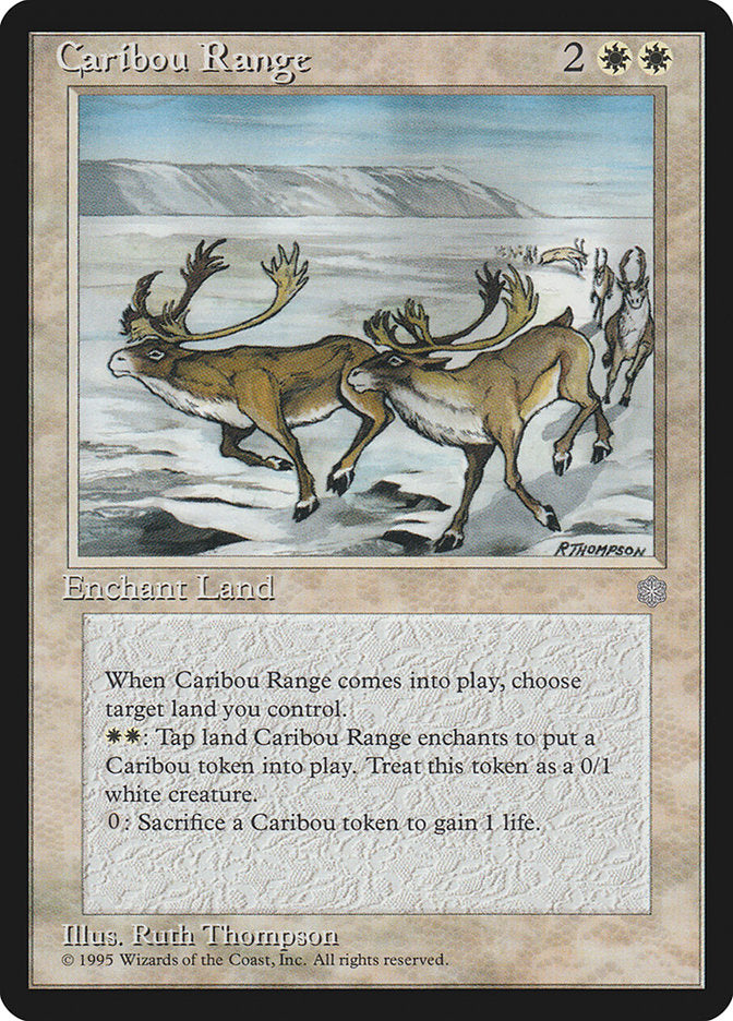 Caribou Range [Ice Age] MTG Single Magic: The Gathering    | Red Claw Gaming
