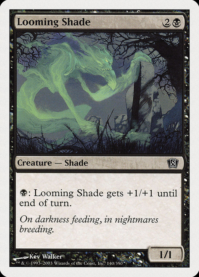 Looming Shade [Eighth Edition] MTG Single Magic: The Gathering    | Red Claw Gaming