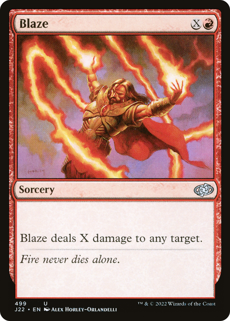 Blaze [Jumpstart 2022] MTG Single Magic: The Gathering    | Red Claw Gaming