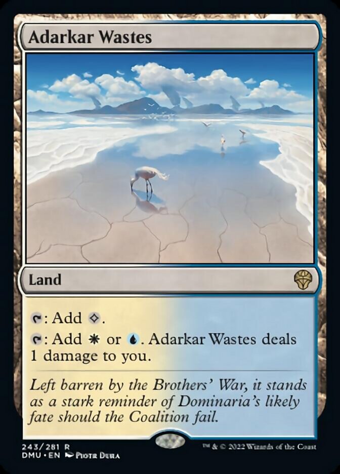 Adarkar Wastes [Dominaria United] MTG Single Magic: The Gathering    | Red Claw Gaming