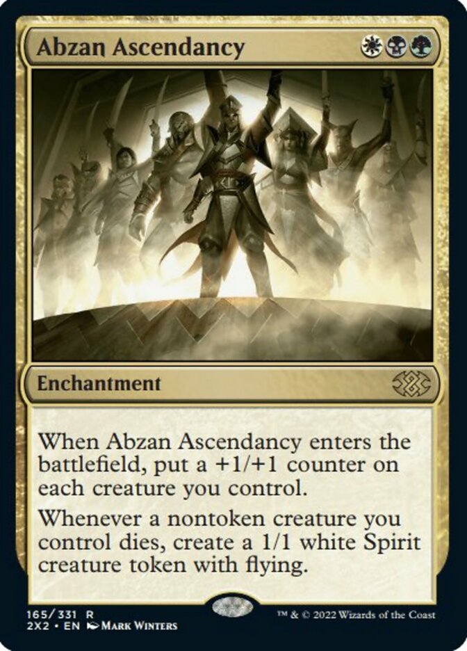 Abzan Ascendancy [Double Masters 2022] MTG Single Magic: The Gathering    | Red Claw Gaming