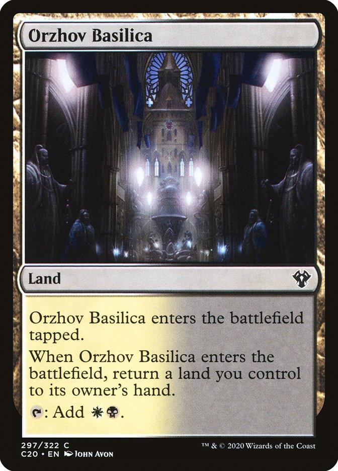 Orzhov Basilica [Commander 2020] MTG Single Magic: The Gathering    | Red Claw Gaming