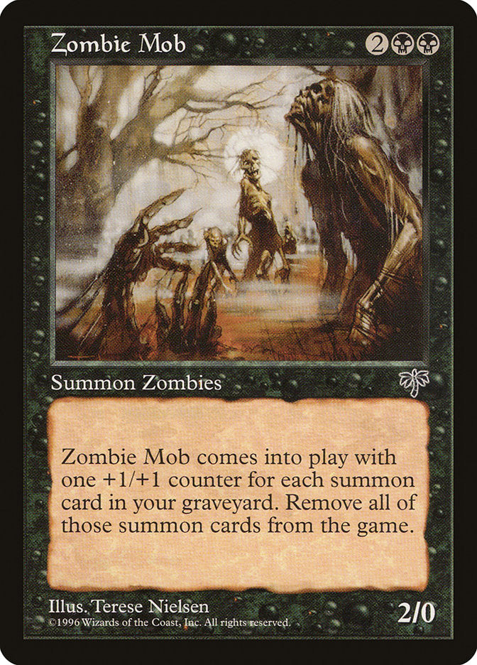 Zombie Mob [Mirage] MTG Single Magic: The Gathering    | Red Claw Gaming