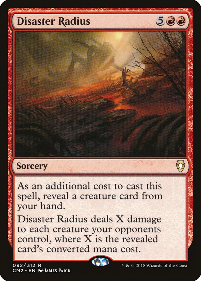 Disaster Radius [Commander Anthology Volume II] MTG Single Magic: The Gathering    | Red Claw Gaming